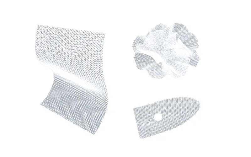 Malla para hernia (plana y preformada)